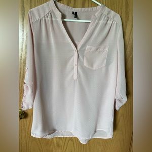 Maurices Blouse - Medium - Light Pink